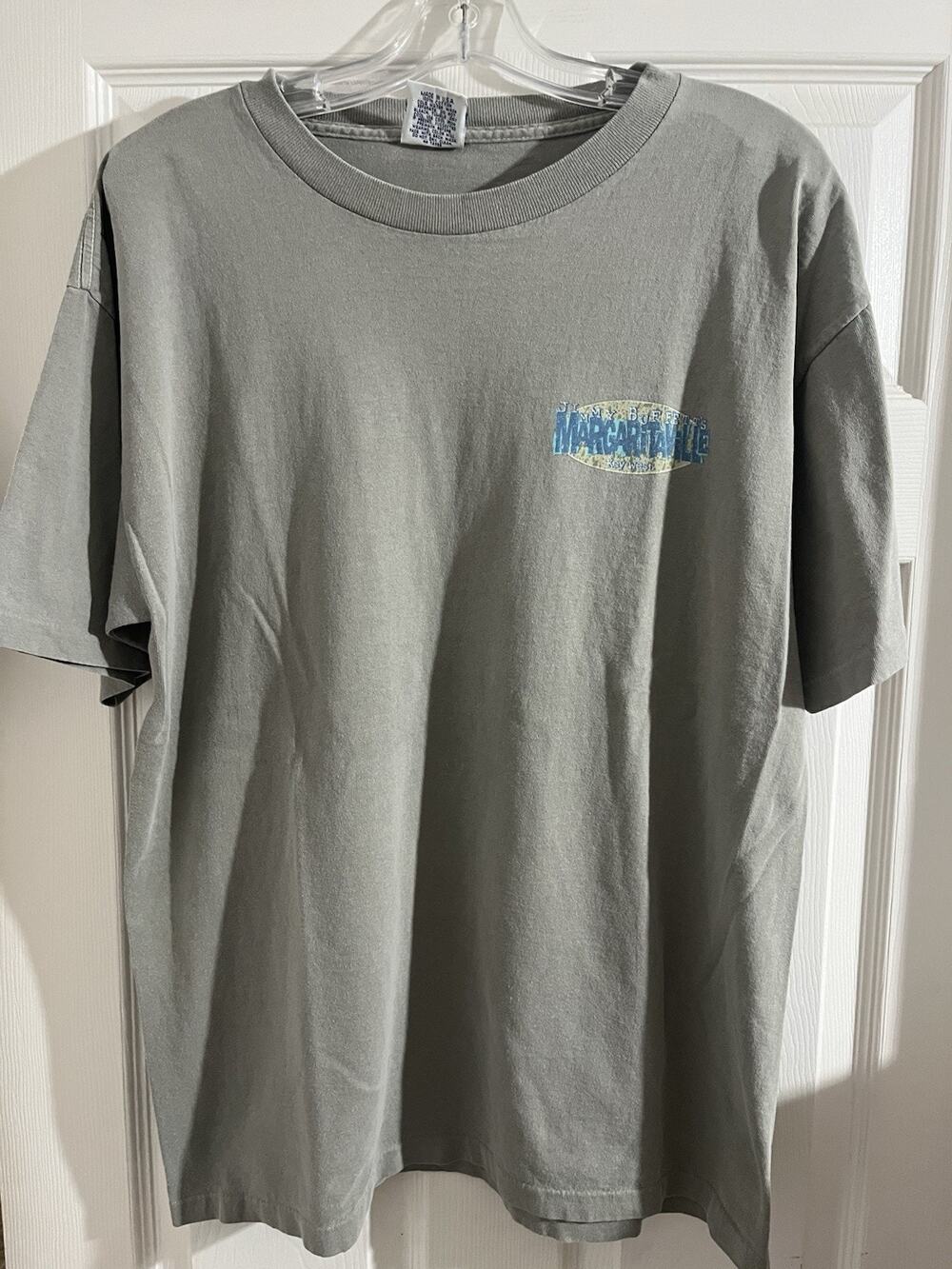 Vtg Margaritaville Key West Shirt Jimmy Buffet Sz L Single Stitch